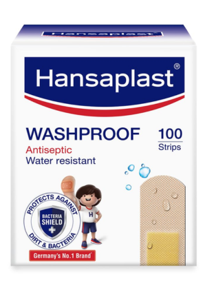 Hansaplast Antiseptic Washproof Bandage for injury & wounds